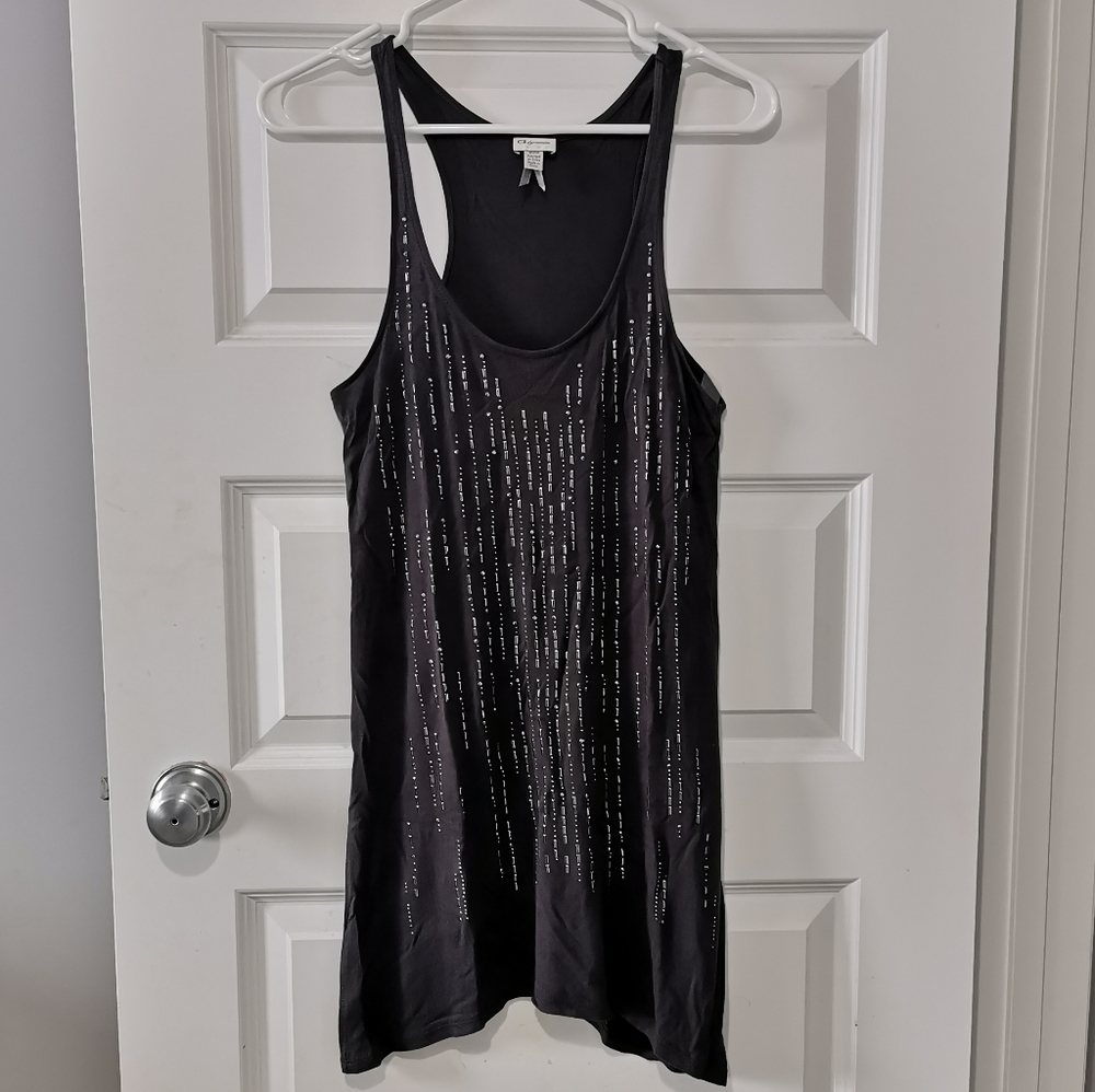 Dynamite racer back long length tank top